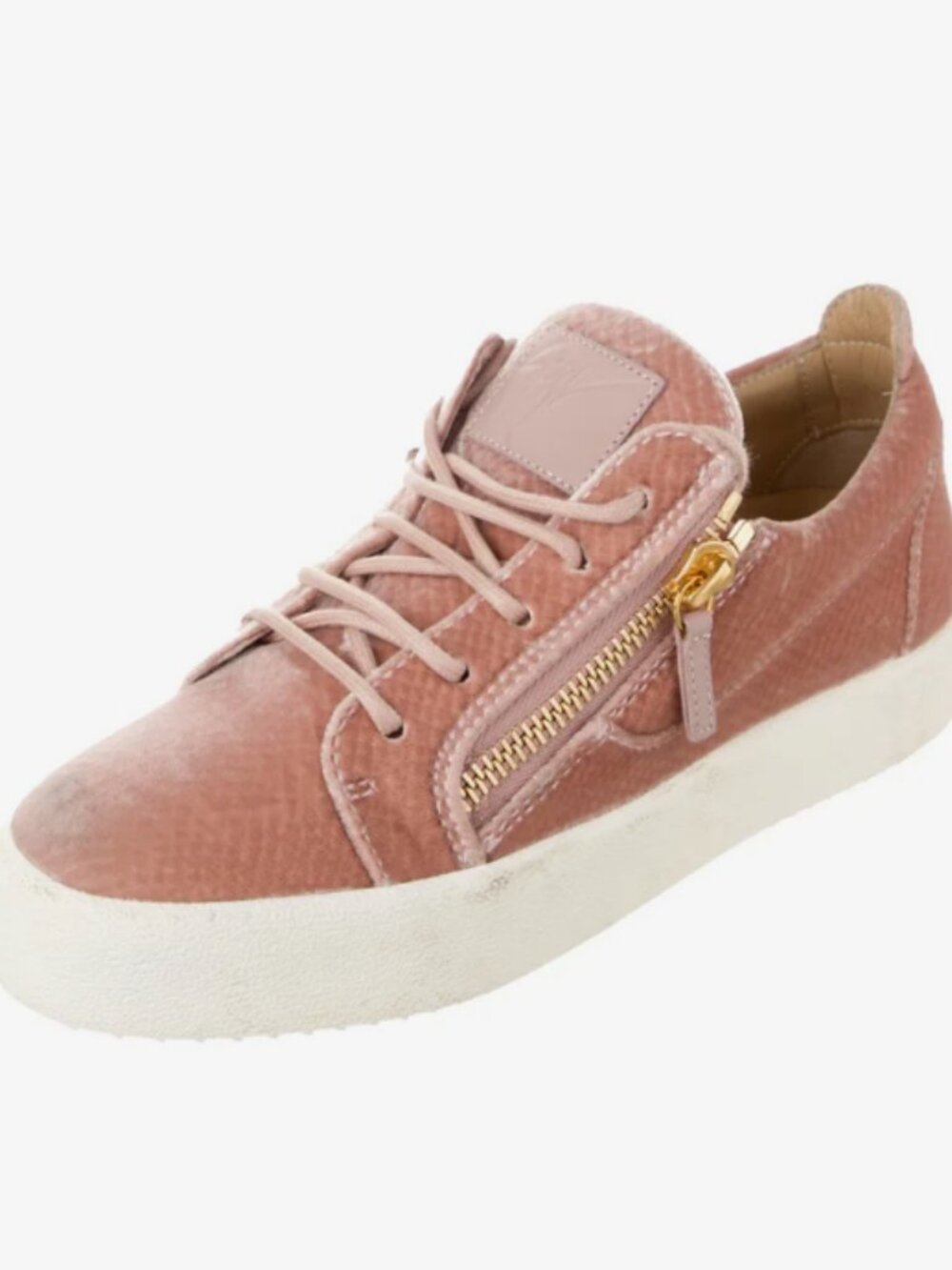 Giuseppe Zanotti Velvet Sneakers